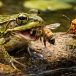 Die erstaunliche Widerstandsfähigkeit von Fröschen gegen Hornissenstiche