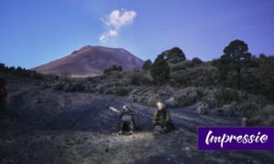 Die erste 3D-Darstellung des Vulkans Popocatépetl in Mexiko
