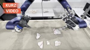Roboter lernt Puzzeln: Eine Fusion von KI und Archäologie