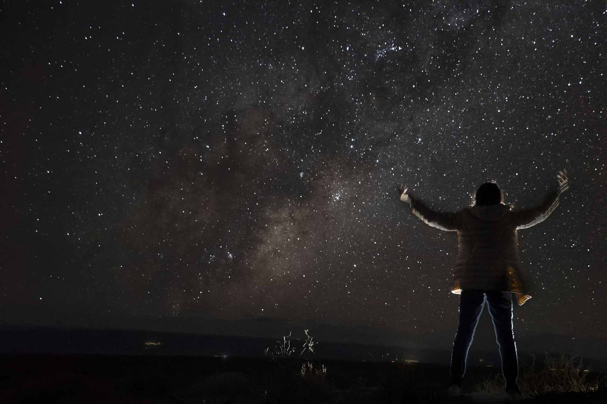 Tour Astronomisch unter den Sternen im Radal Siete Tazas