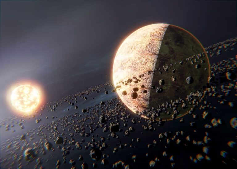 Die langsame Ablösung des Mondes: Auswirkungen auf Erde, Tage und Gezeiten