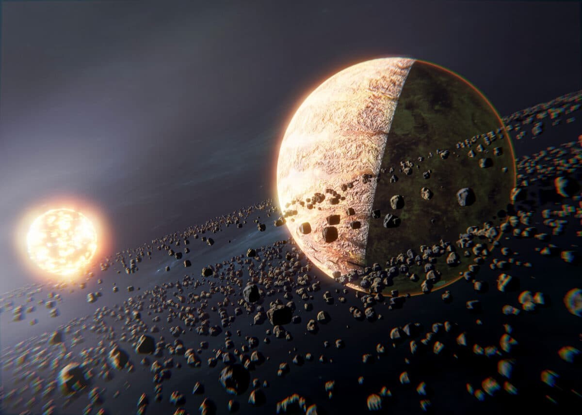 Die langsame Ablösung des Mondes: Auswirkungen auf Erde, Tage und Gezeiten