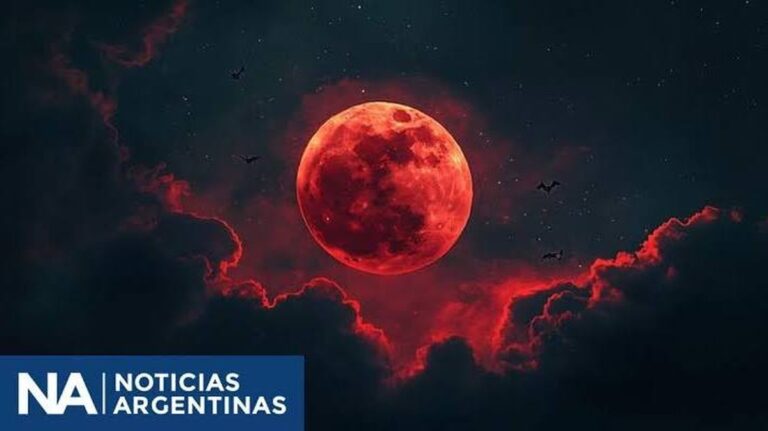 Eine Stunde in Rot: Die Blutmond-Totalwelle wird den argentinischen Himmel erleuchten