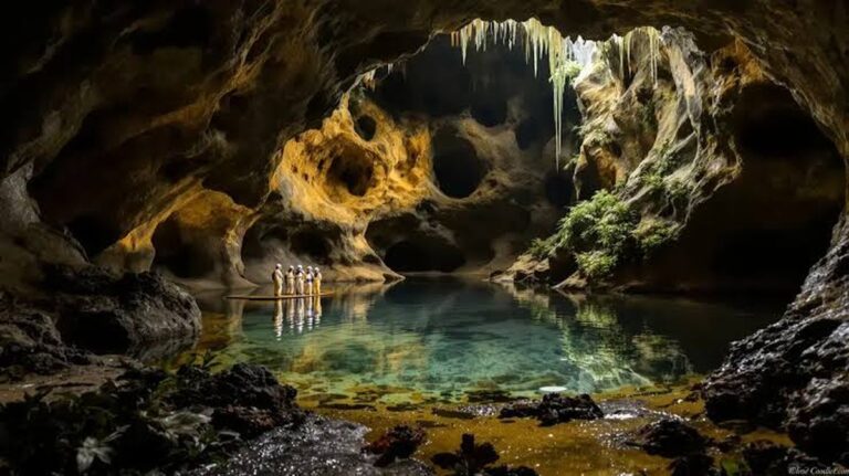 Entdeckung eines enormen thermischen Sees in Albanien