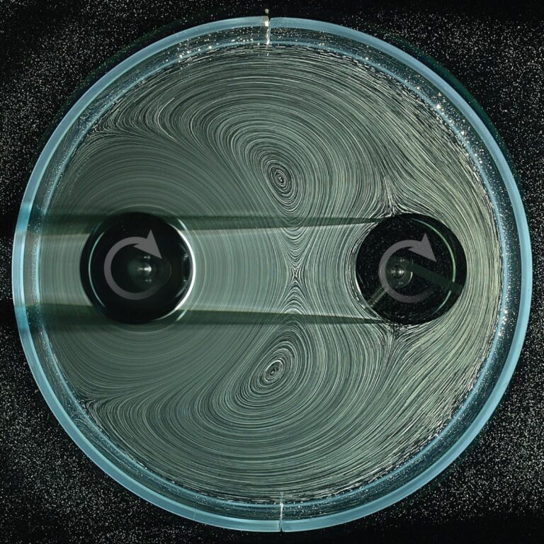 Innovative Wassergetriebe ohne Zähne oder direkten Kontakt